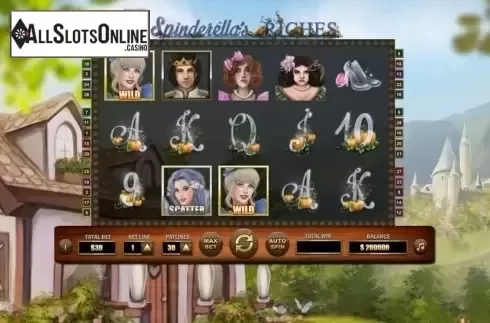 Game Workflow screen. Ella's Riches from ReelNRG