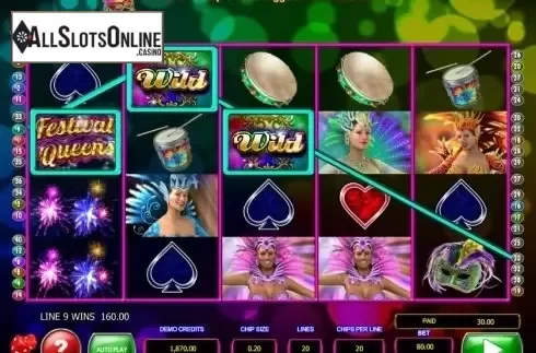 Wild. Festival Queen from 2by2 Gaming