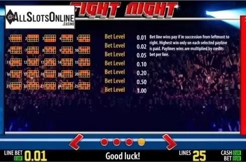 Winlines. Fight Night HD from World Match