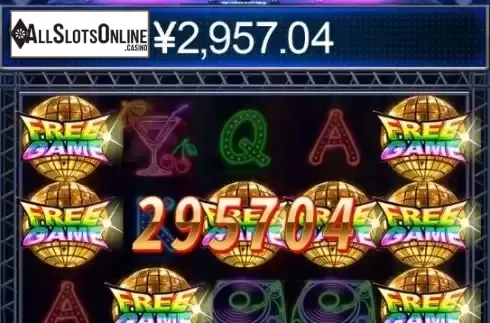 Total Win Free Spins Screen