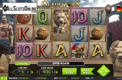 Main game. Football Gladiators from StakeLogic