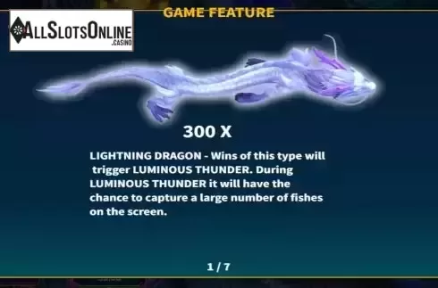 Features screen