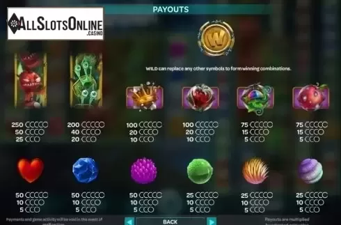 Screen 4. Forest Mania from iSoftBet