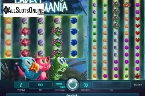 Screen 2. Forest Mania from iSoftBet