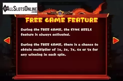 Free Game feature screen