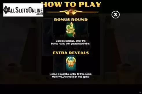 Game Features screen