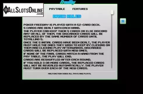 Paytable