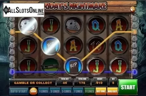 Game workflow 3. Fridays Nightmare from GameX