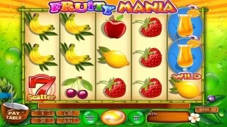 Fruity Mania slot screenshot 1