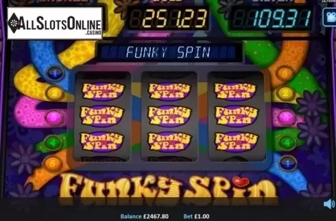 Game Screen 3. Funky Spin from Realistic