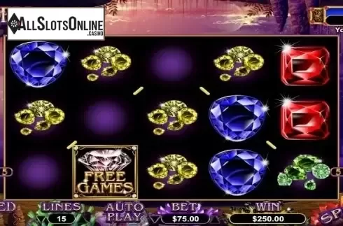 Win Screen. Gemtopia from RTG