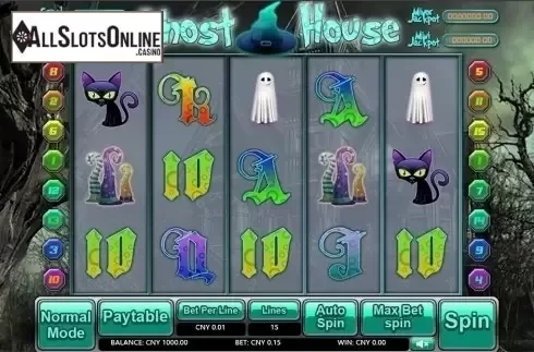 Reels screen. Ghost House (Aiwin Games) from Aiwin Games