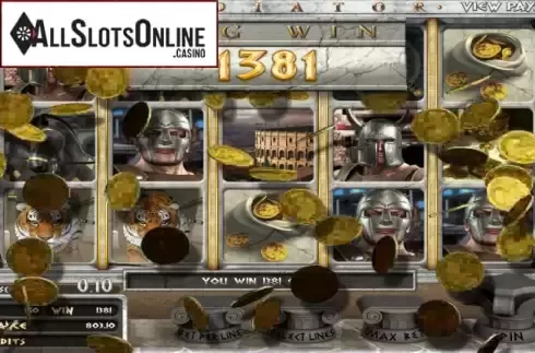 BigWin. Gladiator (Betsoft) from Betsoft