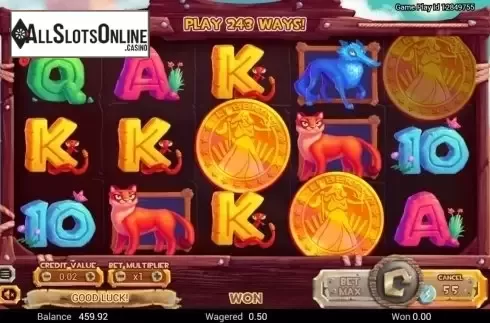 Free Spins. Golden Buffalo (Swintt) from Swintt