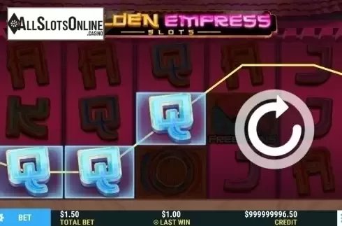 Win Screen 1. Golden Empress from Slot Factory