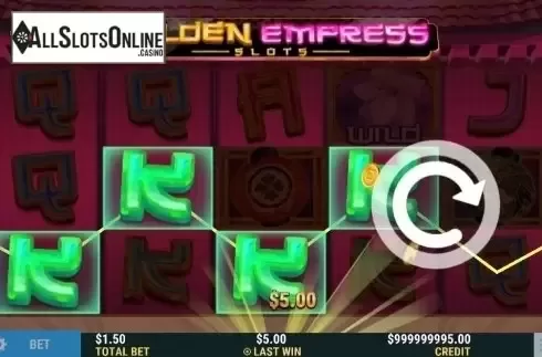 Win Screen 2. Golden Empress from Slot Factory