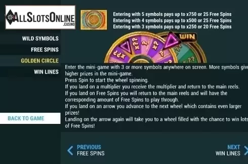 Features 2. Golden Empress from Slot Factory