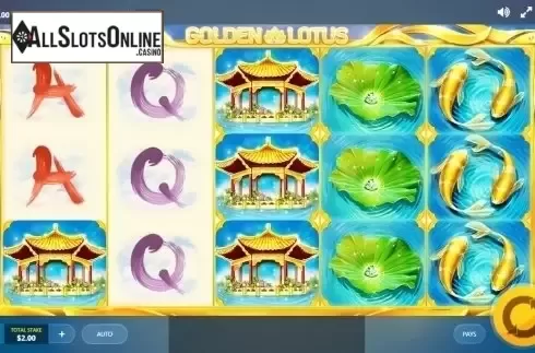 Screen 1. Golden Lotus (Red Tiger) from Red Tiger