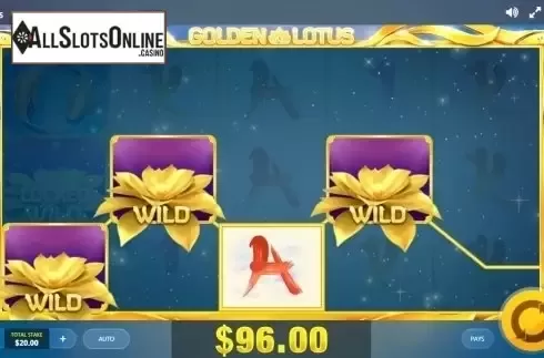 Screen 2. Golden Lotus (Red Tiger) from Red Tiger