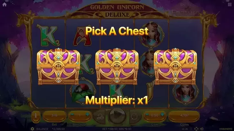 Golden Unicorn Deluxe slot screenshot 6
