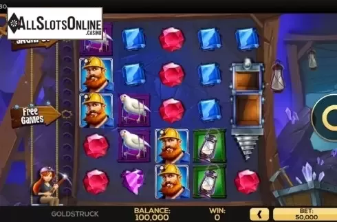 Reel Screen. Goldstruck from High 5 Games