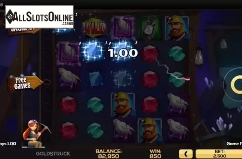 Win Screen 4. Goldstruck from High 5 Games
