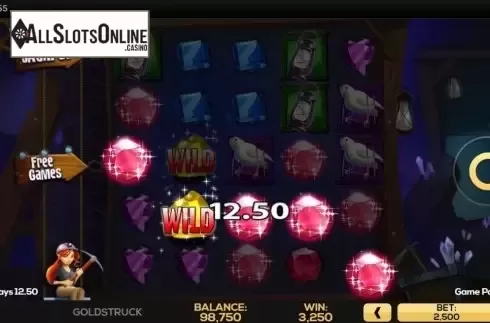 Win Screen 3. Goldstruck from High 5 Games
