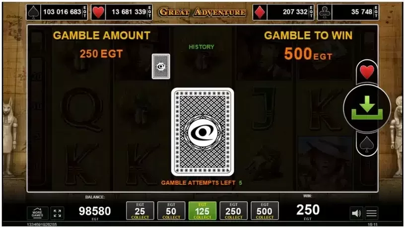 Great Adventure slot screenshot 3