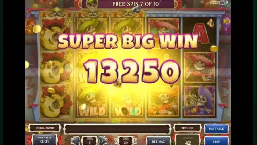 Grim Muerto slot screenshot 1