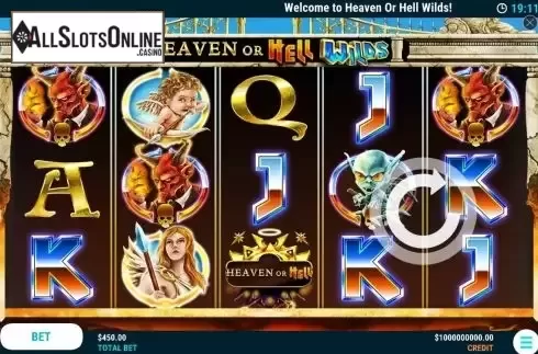 Reel Screen. Heaven or Hell Wilds from Slot Factory