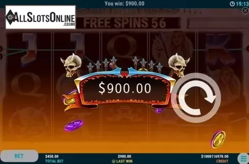Win Screen 4. Heaven or Hell Wilds from Slot Factory