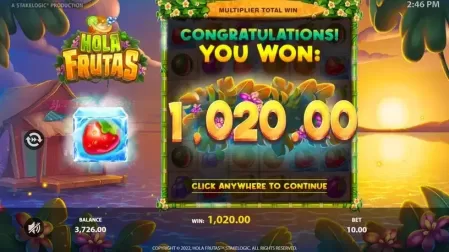 Hola Frutas slot screenshot 6