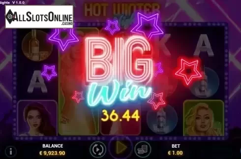 Big Win screen
