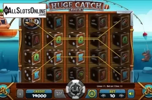 Win screen 2. Huge Catch Dice from Mancala Gaming