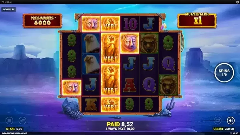 Into the Wild Megaways slot screenshot 6