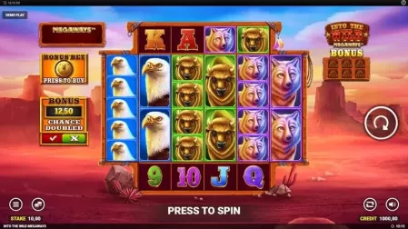Into the Wild Megaways slot screenshot 1