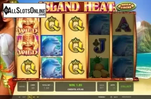 Wild Win. Island Heat from Greentube