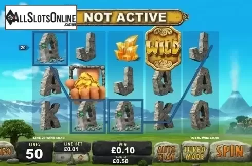 Win Screen. Jackpot Giant from Playtech