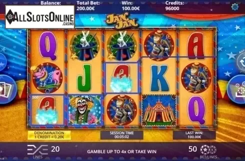 Win Screen. JanJan from DLV