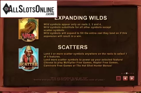 Screen4. Jurassic Island from Playtech