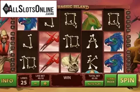 Screen8. Jurassic Island from Playtech