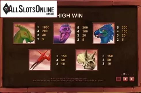 Screen3. Jurassic Island from Playtech
