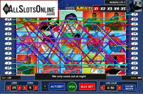 Screen5. Kick Ass from 1X2gaming