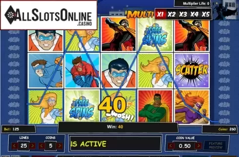 Screen7. Kick Ass from 1X2gaming