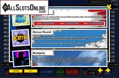Screen4. Kick Ass from 1X2gaming