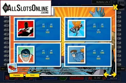 Screen3. Kick Ass from 1X2gaming