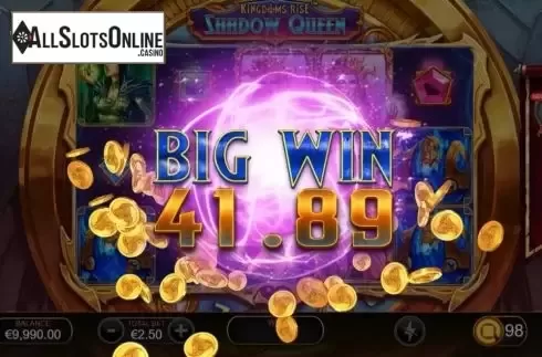 Big Win. Kingdoms Rise Shadow Queen from Ash Gaming