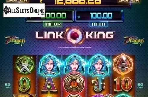 Reel Screen 1. Lady Dragon from ZITRO