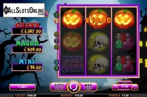 Win screen 1. Last Witch from Nazionale Elettronica