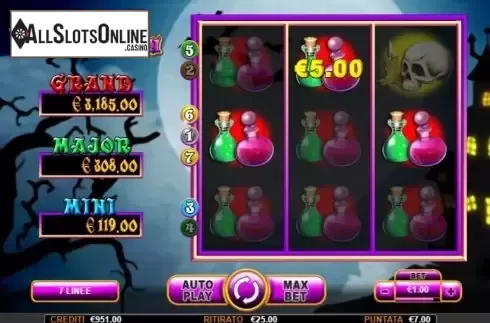 Win screen 2. Last Witch from Nazionale Elettronica